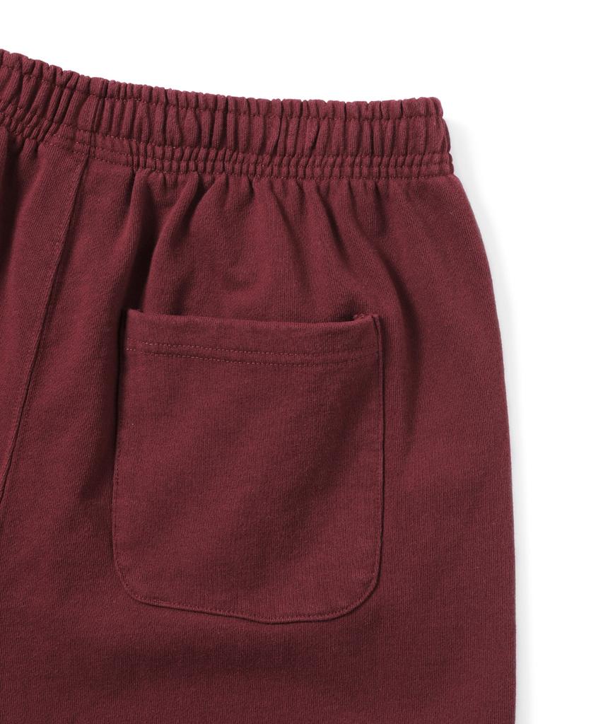 THISISNEVERTHAT Multi Zip Sweatpant Burgundy