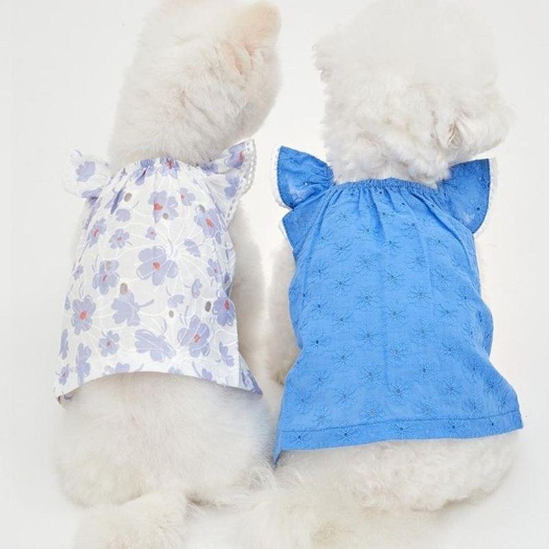 MIMINKO Flower Punching Lace Blouse [DW4MB1110]