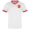 Fan Originals Mens United Wembley 1957 Crest V Neck T-Shirt