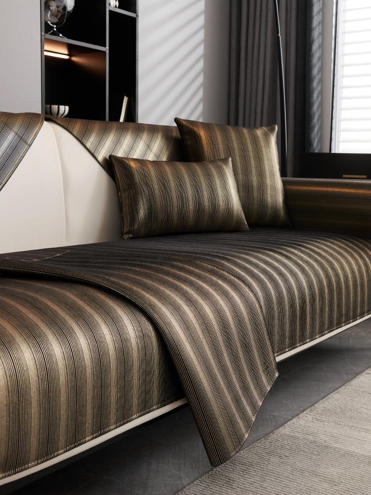 

Нескользящий коврик для дивана из шенилла, однотонный чехол для дивана в гостиную, роскошная подушка для углового дивана, подушка для сиденья, защитные чехлы для дома 90x90cm