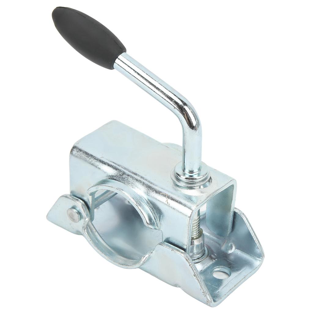 Wheel Prop Stand 48mm/1.89in Clamp Split Fixing Bracket Heavy Duty Professional High Strength for RV for Trailer