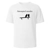 Attempted Murder Printing T-shirt For Men Wowen 100% Cotton Summer Breathable Tops O-neck Oversize Basic Tees Men's Clothing