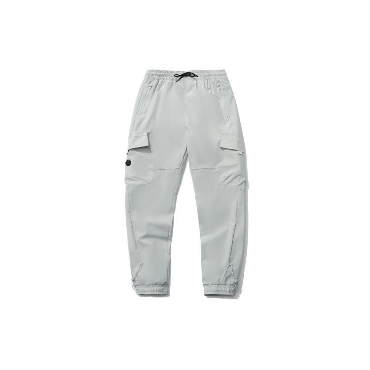 Li Ning Badfive Cargo Pants Men s Gray AYKR135-3 XXXL