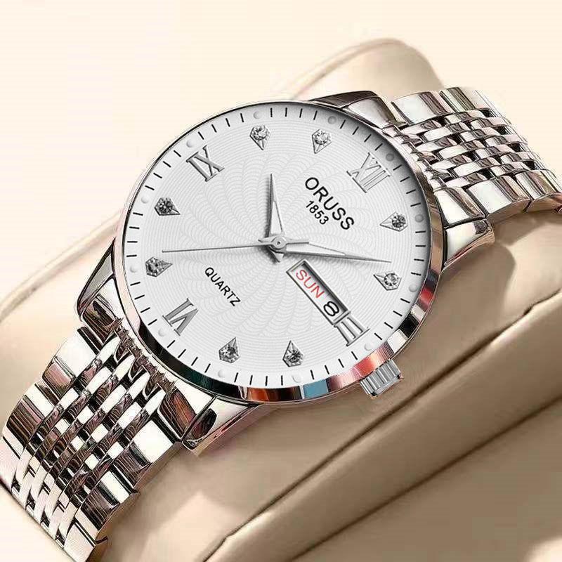 Men'S Watch, High-End Atmosphere, High-Grade Gentleman Classic Versatile Personality Trend, Handsome Waterproof Luminous Light