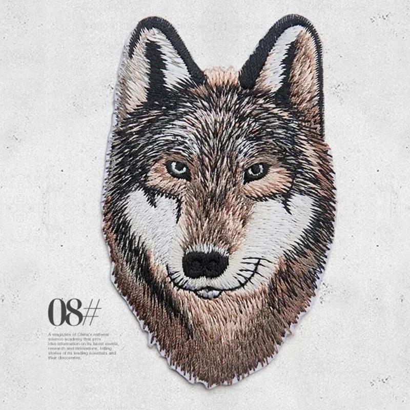 Animal Tiger and Leopard Simulation Embroidery Patch DIY Personalized Clothing Decoration Animal Pattern Printing