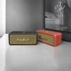 Marshall Speaker Model Ornament: Wooden Shell & Leather Wrap - Perfect for Model Home Decor