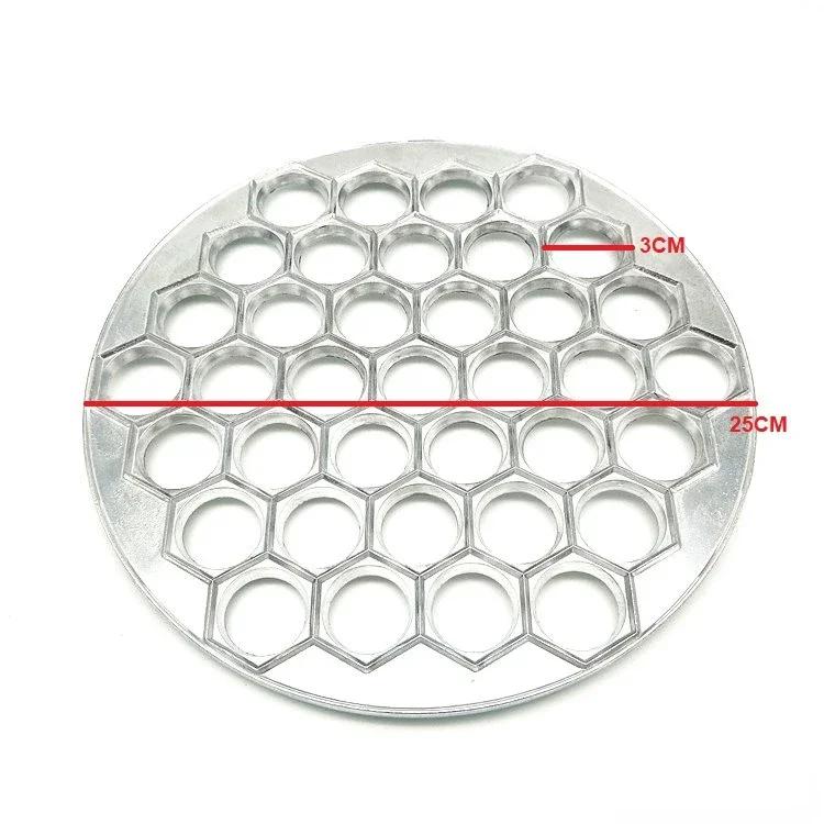 Aluminium Alloy Dumpling Mold Household Round Russian Dumpling Mold Lazy Manual Dumpling Making Tools New Kitchen Cooking Tools