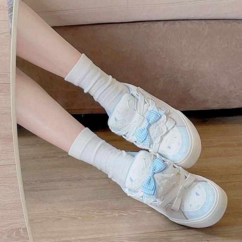 High value niche design blueberry cake bread shoes couple retro casual shoes Guochao skateboard shoes