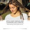 Apfelessig erfrischendes Haarpflegeset Dreadlock-Reinigung Apfelessig-Inhaltsstoffe sanfte Kopfhautpflege 1