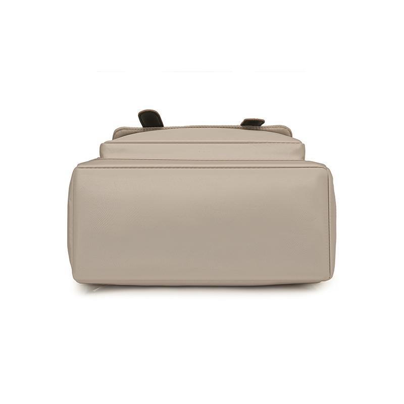 Backpack Women's Solid Color Schoolbag Large Capacity Backpack