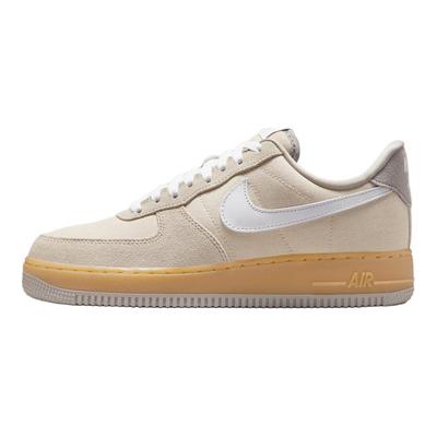 Air Force 1 07 Light Khaki College Grey Gum Women Sneakers Cream Gum-Yellow White HV4306-234