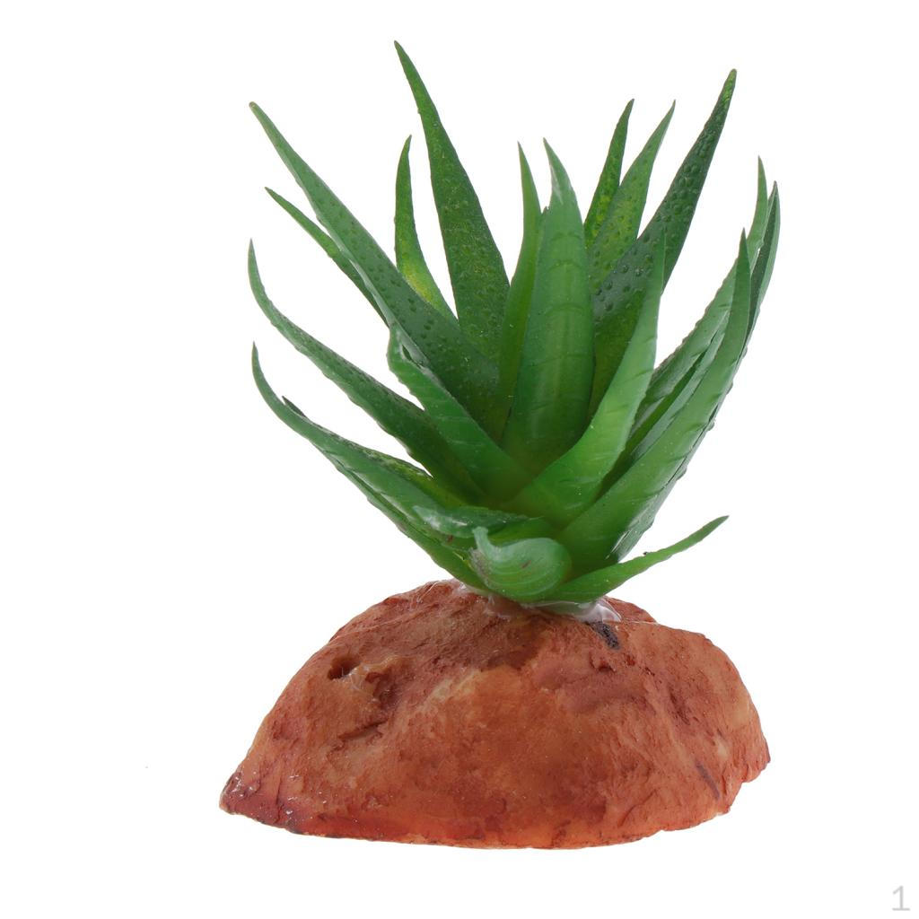 Aquarium Fish Tank Ornaments Reptile Decoration