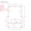 6 Hole Pvc Guitar Back Plate Pickguard Tremolo Backplate For St Modern   Style Electric Guitar Special Offer
