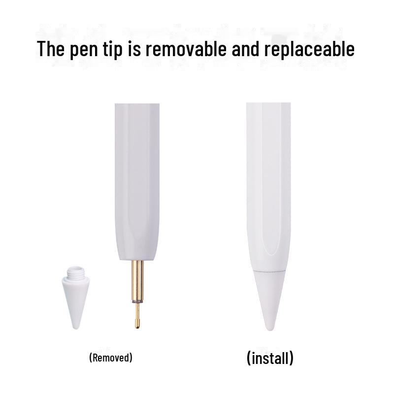 Active Capacitive Stylus: Prevents Accidental Touch, Compatible with Apple, Huawei, iPad, and First & Second-Gen Styluses.