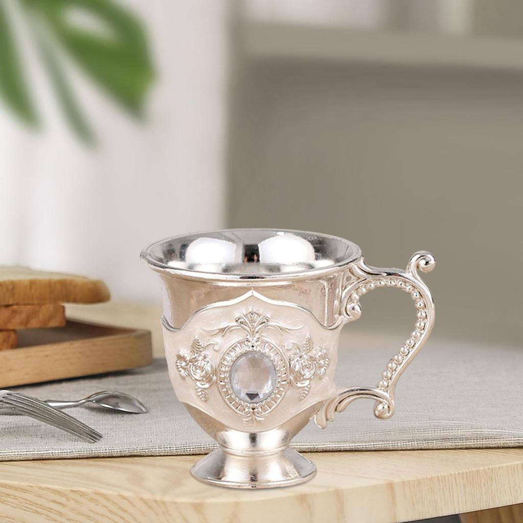 Glasses Classical Retro Drinkware Goblet for Wedding Home Use