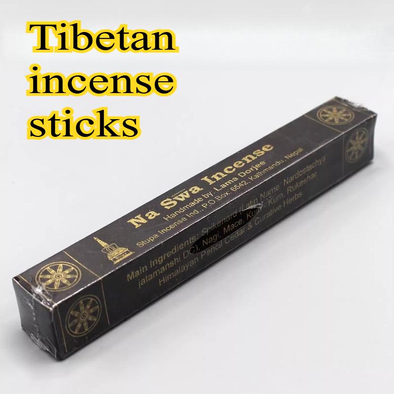 

50g Nepal Imports Naswa Tibetan Incense Stick Plant Raw Materials Handmade Burn 60-70 Min Relaxation Meditation Air Purification incense sticks