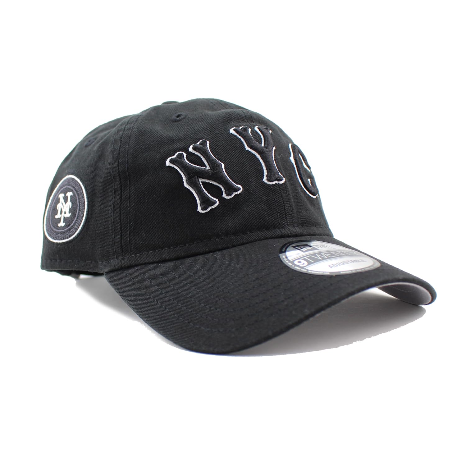 

Кепка City Connect New Era 9TWENTY Снэпбэк Нью-Йорк Метс MLB CITY CONNECT СНЭПБЭК КЕПКА ЧЕРНАЯ NEW ERA NEW YORK METS Шляпа 920 НИЗКАЯ КЕПКА [Б/у] чёрный