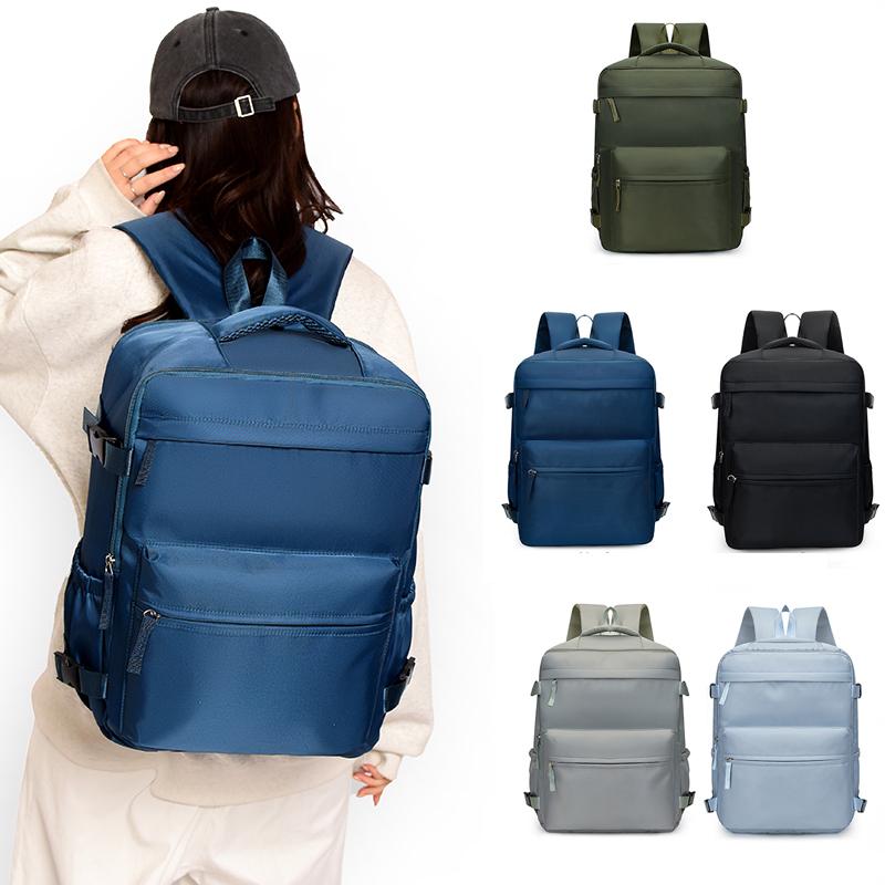 Travel Commuter Large Capacity Computer Backpack College Style Student Schoolbag with Shoe Storage Compartment