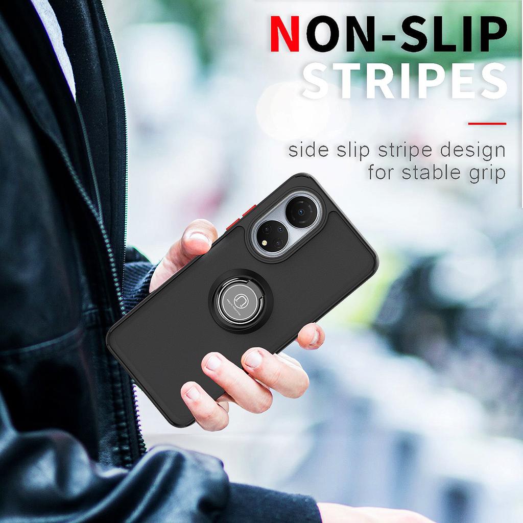 For Huawei Honor X7 Shockproof Cover 360° Rotate Bracket Case Ring Magnetic Support Honor X7 Case Magnetic Holder Phone Case