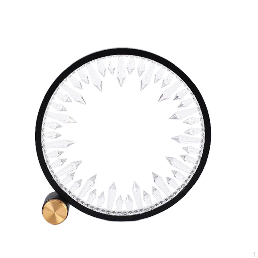 Bedroom Table Lamp Minimalist Christmas Gifts USB Powered Desk Rings Light for Holiday