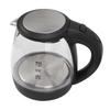Electric Glass Kettle 2000W High Power 1L Large Capacity Automatic Power Off Blue Light Water Kettle