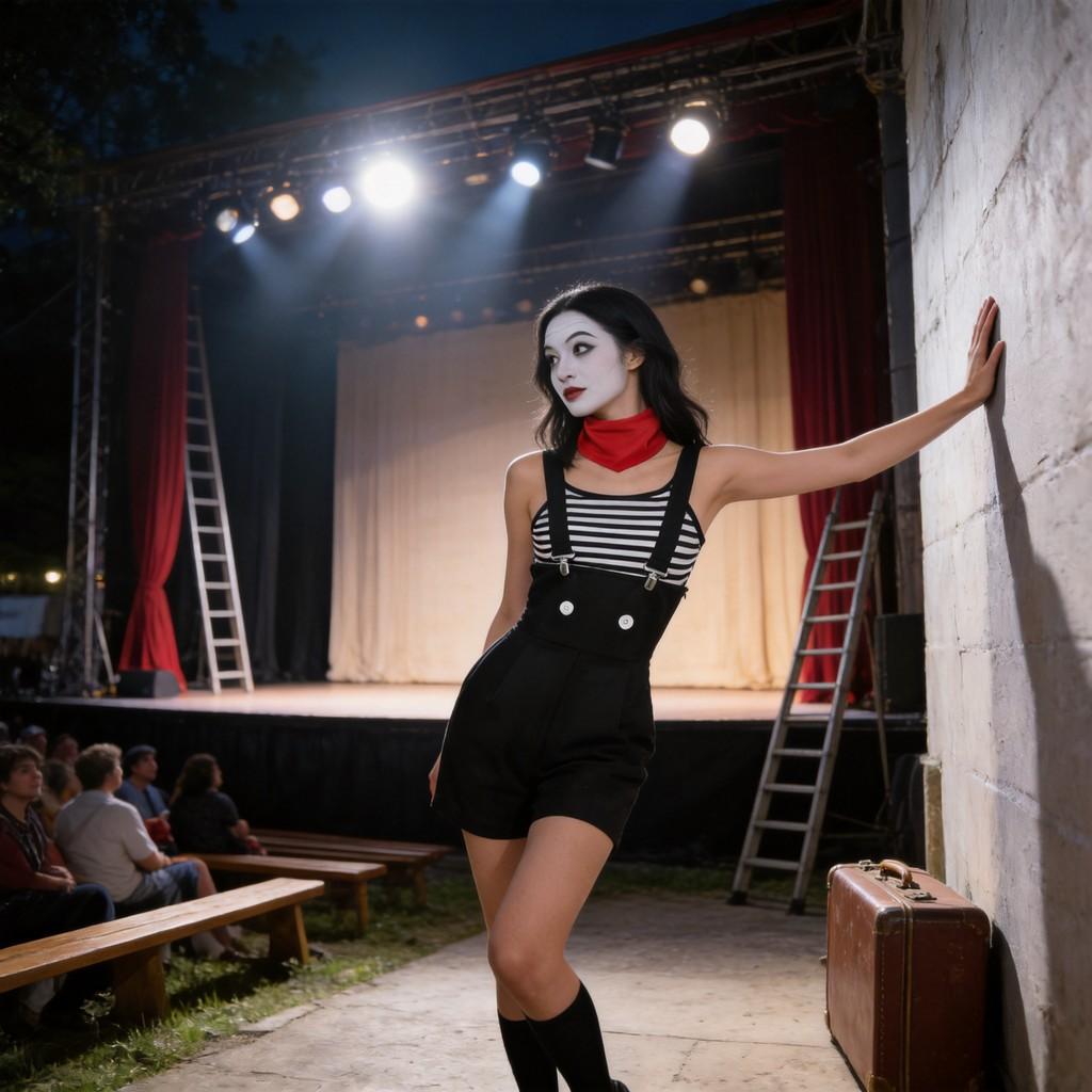 Vintage Cosplay Costume Includes Top Pants And Accessories For Stage Shows