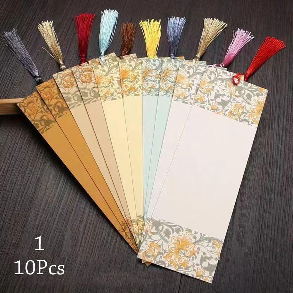 5/10Pcs Hand-painted Book Page Clips Funny Separator Pages Tags Creative Bookmarks