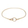 Women's Elastic Waistband Chain - Gold Waist Cinching with Korean Style Round Ring for Autumn/Winter