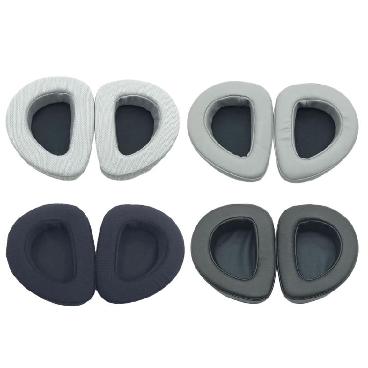 Extended Wear Protein Leather Earpads Reinforced Ear Cushions For ROG Headsets Noise Reductions