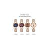 Rose Gold Women's Watch Crystal Waterproof Stainless Steel Business Style Cute Gift for Her