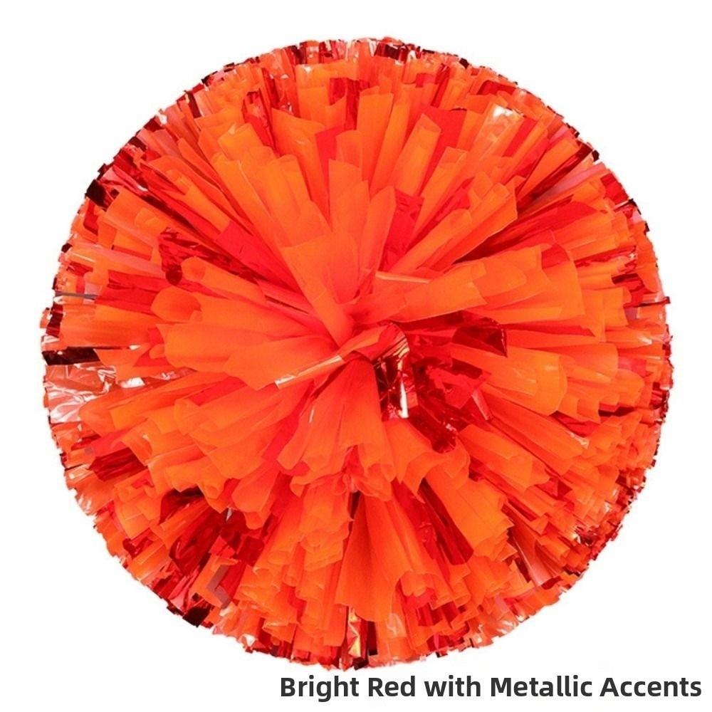 25cm Kids Game Pom Poms PET Come On Props Cheap Practical Cheerleading Multicolors Sports Match Vocal Ball Club Supplies