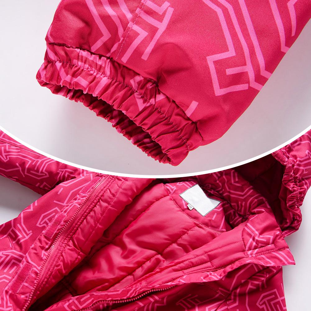 Windproof Waterproof Thickened Children's One-Piece Ski Suit