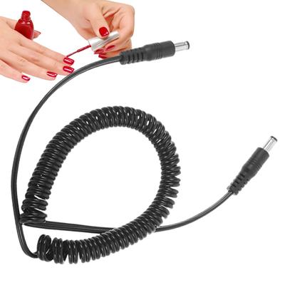 60cm Nagelfräser Handstück Ersatzkabel Maniküre Maschine Stromsammler Ersatzmotor Kabel 5,5mm x 2,5mm
