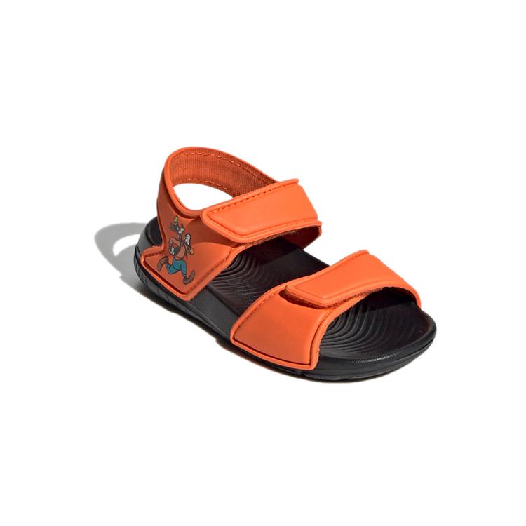Adidas Altaswim Sandal Orange Black Infant And Toddler FW6035