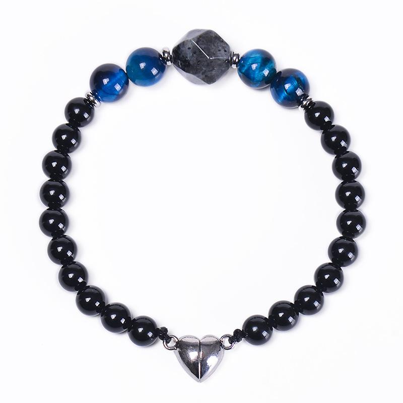 JYL TS Bracelet Men s Triple-Layer Evil Eye  Braided Protects Against Negativity Style-1