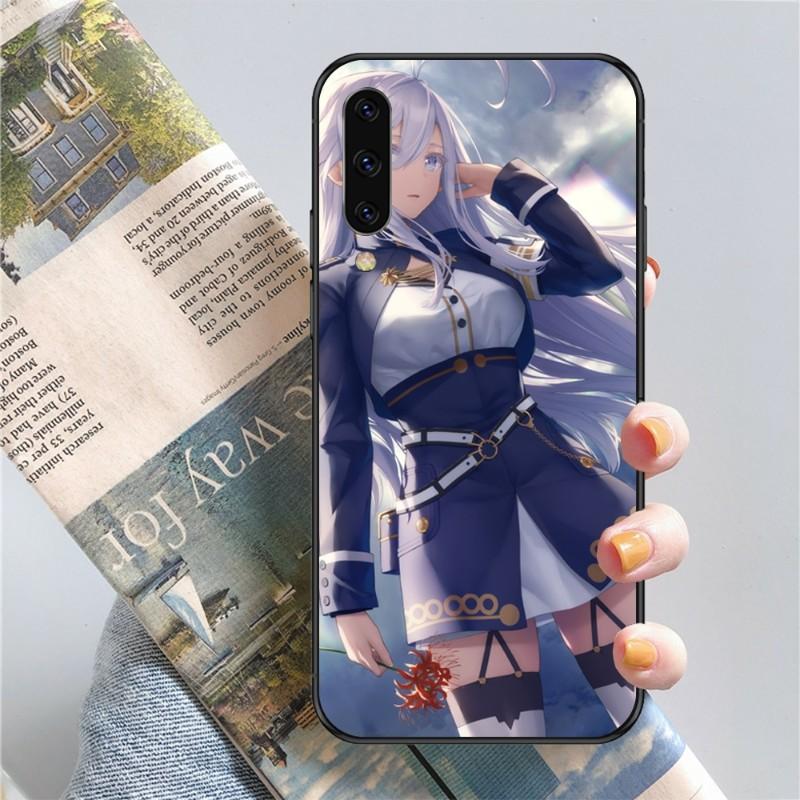 Roztomilý 86 Eighty Six Lena Kryt na telefon Pro Samsung Note 9 10 20 Plus Pro Ultra J6 J5 J7 J8 Měkký Černý Kryt na telefon