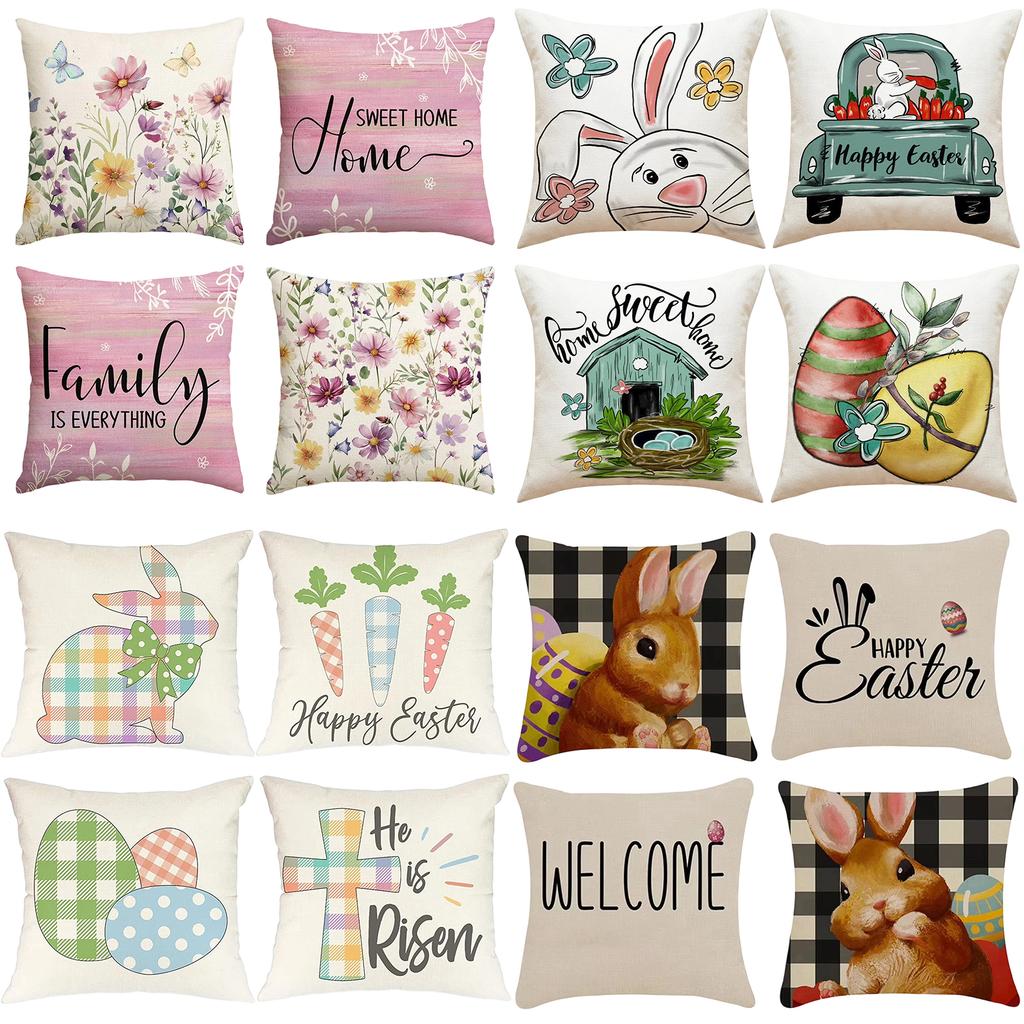 Easter Decoration Pillow Cover Decoration Indoor Atmosphere Decoration
