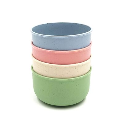 Buğday Sapı Kase Kalınlaştırılmış Düşmeye Karşı Pirinç Kasesi Çorba Kasesi Öğrenci Noodle Kasesi Erkek Kasesi Yuvarlak Buğday Kasesi