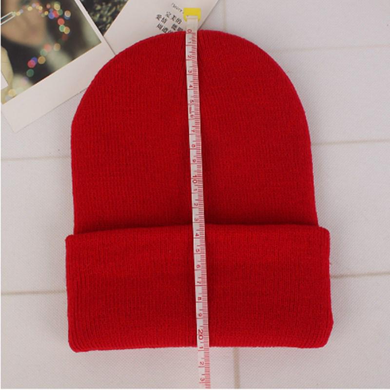 Classic Multiple Color Beanie New Hot Winter Hats For Women & Men Knitted Solid Autumn Bonnet Cap