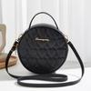 Love Embroidered Small Round Bag for Women  Feminine Bag  Shoulder Bags  New Scent Small  Temperament Crossbody Bag  Fashion Trend