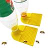 Bienen Wasser Feeder Design Eingang In Beehive Fütterung Interne Mineral Flasche Adapter Anti Ertrinken Imkereibedarf