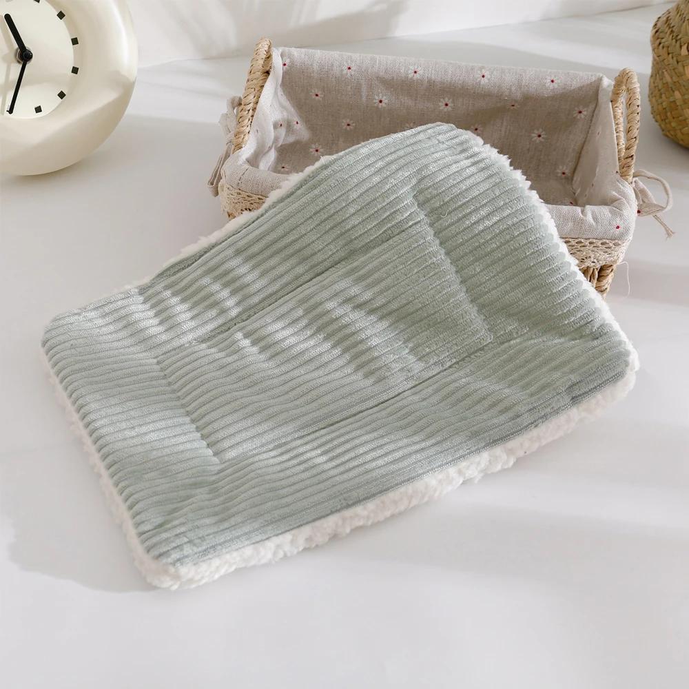 Hamster Bed House Winter Warm Squirrel Hedgehog Rabbit Bed Mat House Nest Hamster Accessories Small Pet Bed Mat