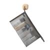 1pc Mesh Toiletry Bag, Makeup Bag, Portable Travel Storage Bag, Mesh Storage Bag, Perfect for Storing Cosmetics, Toiletries, Etc