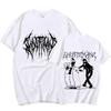 2026 Hot Sale Men Women Print T-shirt Fashion Hip Hop Metal Gothic Rock T Shirt Loose Streetwear Summer Loose Sport T Shirt Y2K Short Sleeve