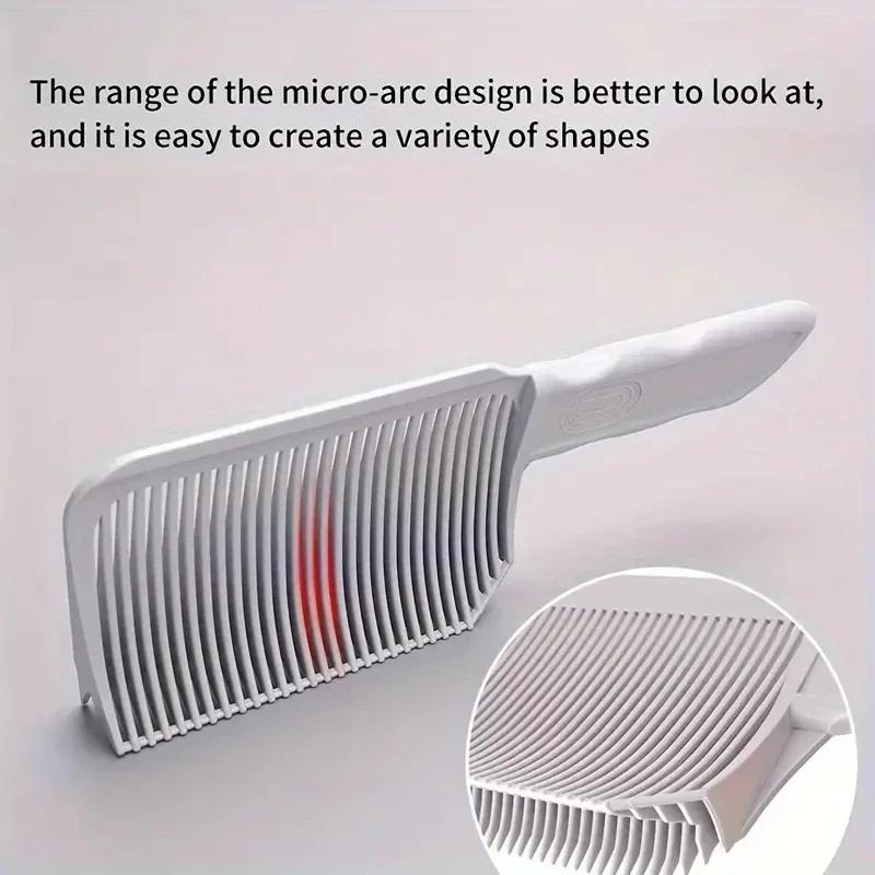 Home Hair Cutting And Hairdressing Comb, Men'S Trimming And Flat Head Push Cutting Comb, High-Quality Material, Smooth Comb Teeth, Easier Trimming