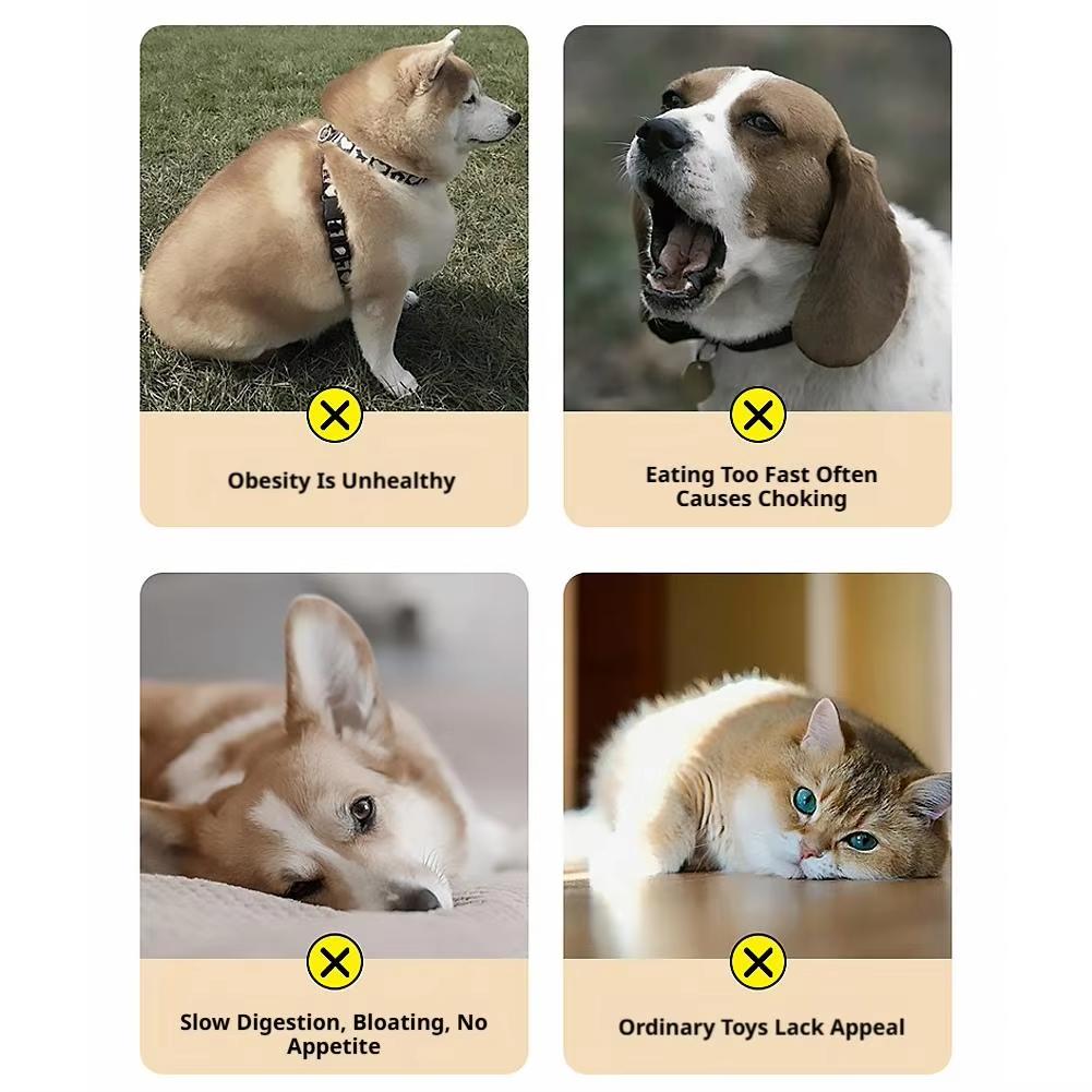 Pets Lick Toys Tray Interactive Dog Toys Slow Feeder Food Dispenser For Puppy Training Enrichment Cat Feeding Crate Pet Supplies