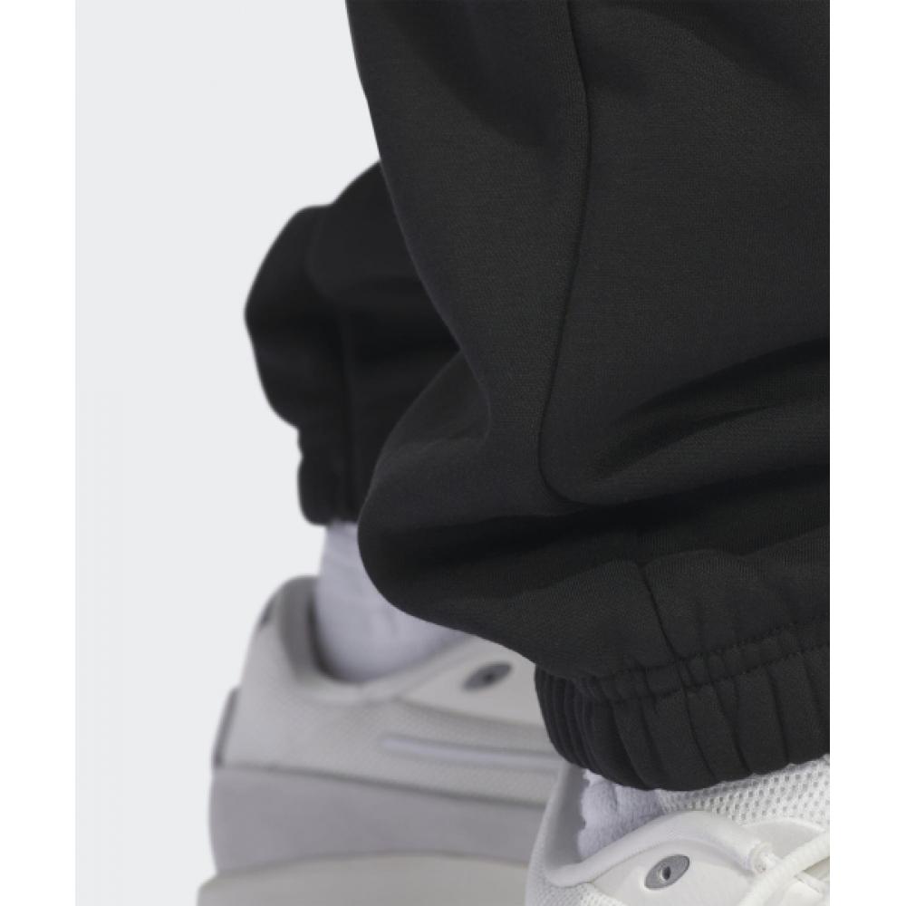 Adidas Basketball Fleece Jogger   Black Iz4908