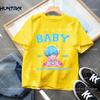 Saja Boys Tshirt Anime Kpop Demon Hunters Kids T-shirts Children's Clothing 2025 New Summer Casual Boys Girls Short Sleeve Tops
