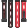 22mm Magnetic Buckle Dual Color Silicone Strap for Coros Pace 4/3/Apex 4 42mm/Apex 2 Pro/Apex Pro/Apex 46mm Quick Release Watch Band