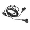Wired Earphones Type C Digital Chip Noise Canceling Mobile Phone Earbubs with Volume ControlBlack